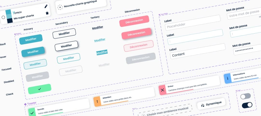 Design System Yopbox